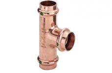 Profipress t-stykke 18 x 12 x 18 mm kobber