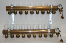 Pettinaroli Alpha fordelerrørsæt til 9 kredse