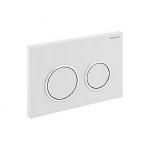 Geberit Kappa 21 betjeningsplade, hvid -krom-hvid