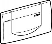 Betjeningsplade geberit forfra matforkromet