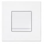 Gustavsberg triomont xs front metal hvid enkelt