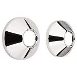 GROHE vægroset 70x26mm 3/4" Forkromet