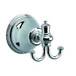 Damixa Tradition Håndklædekrog Krom Dobbelt