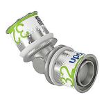 vinkel 45Â° 32mm St/Al Ms WIRSBO UNIPIPE pres forkr
