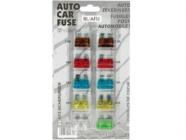 Bilsikringssortiment - 7,5 til 30A (10 stk.)