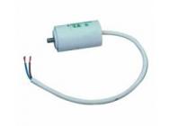 MOTOR kondensator - 16uF / 450V, M8 forskruning, med Ledning, CBB60