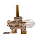 Radiatorventil TA Renovett Arcu K 1000 forniklet M30x1,5