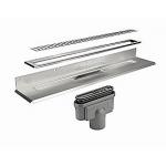 Unidrain sampak 700 mm Type 1004, 10mm ramme, Column rist og 75 mm lodret udløbshus