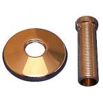 tilgangsstykke lige 3/4'' x 1/2'' - 55 mm, forkromet