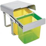 Intra Juvel EKKO affaldssystem 365x355x473mm fritstå/skab