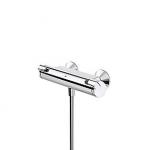 Oras Optima Brusebatteri, m/Termostat, u/Rosetter, Krom - nr. 7160NY