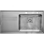 Intra Juvel FRAME køkkenvask 970x510x180mm bk tv/løft-op med hanehul blank