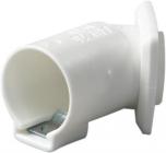 Vinkelrørstud Ø20 Med Skæremuff