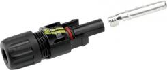 Solar stik MC4 han (+) for 2,5mmÂ² til 6,0mmÂ²
