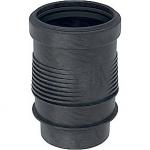 GEBERIT Silent db20 lang ekspansionsmuffe 110 mm. Til svejsning. Gråsort