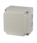 Monteringskasse mnx med dæksel gråt 130x130x100