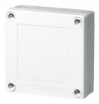 Kasse mnx 100x100x35 polycarbonat grå dæksel pc95/35lg