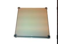 Dæksel polyester 370x300x45 gråt, p 373005 g