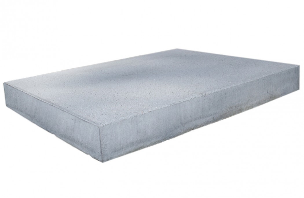 Fortovsflise Grå 62,5x80x10 m/fas