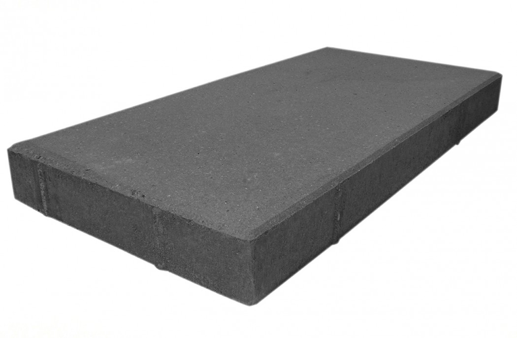 Haveflise Sort / koksgrå 15x30x6