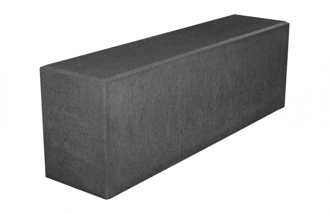 Sort / koksgrå 15x60x20 Kantafgrænsning