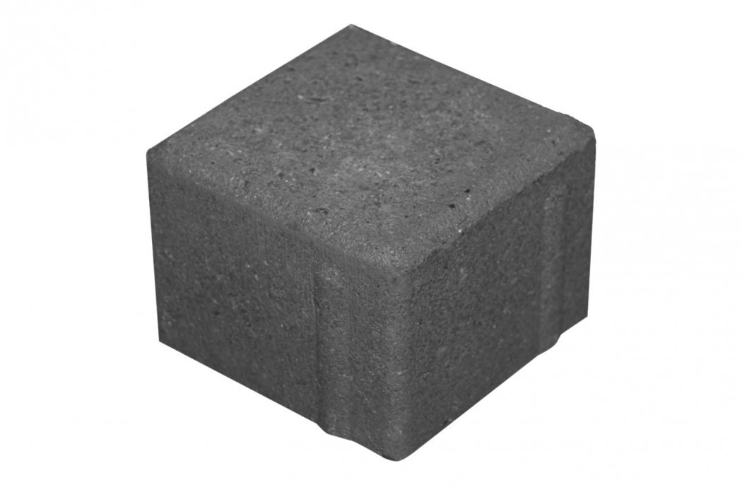 Brosten / Kopsten Sort / koksgrå 10x10x7 -