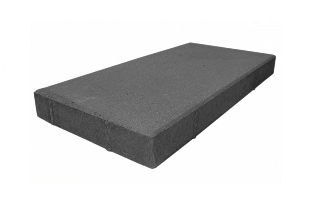 Soldaterfliser 45x90x10 Sort / koksgrå