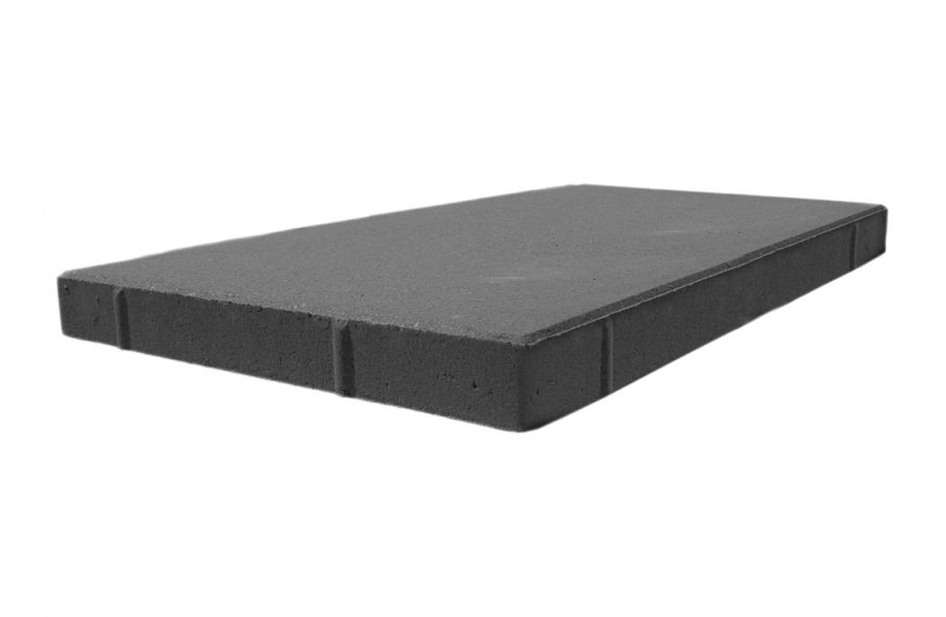 Soldaterfliser 60x90x10 Sort / koksgrå