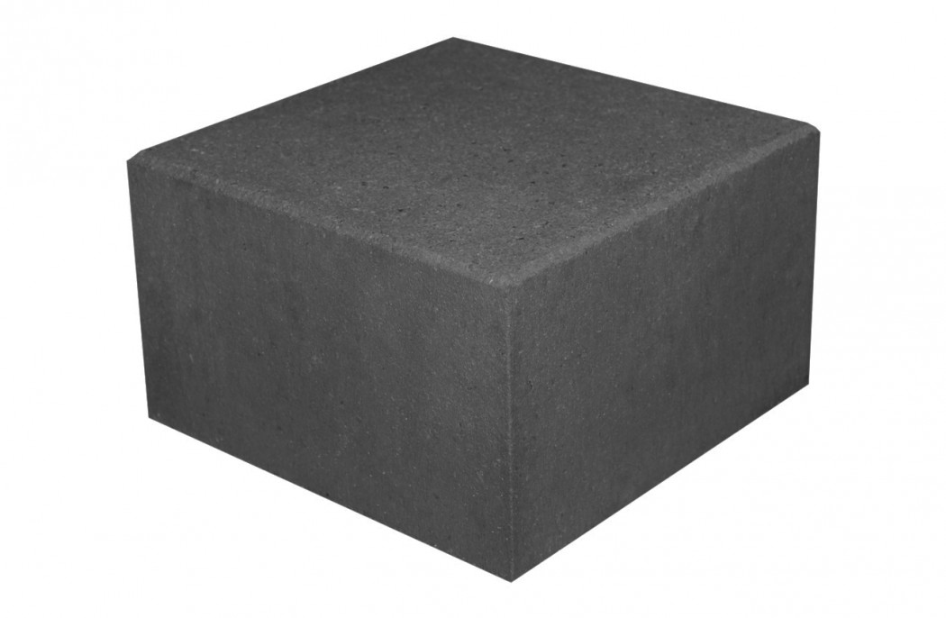 Trappetrin sort / koksgrå 30x30x18