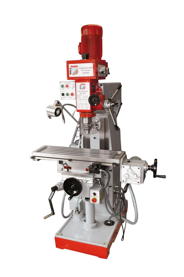 BF500DDRO Geardrevet universal fræsemaskine Holzmann