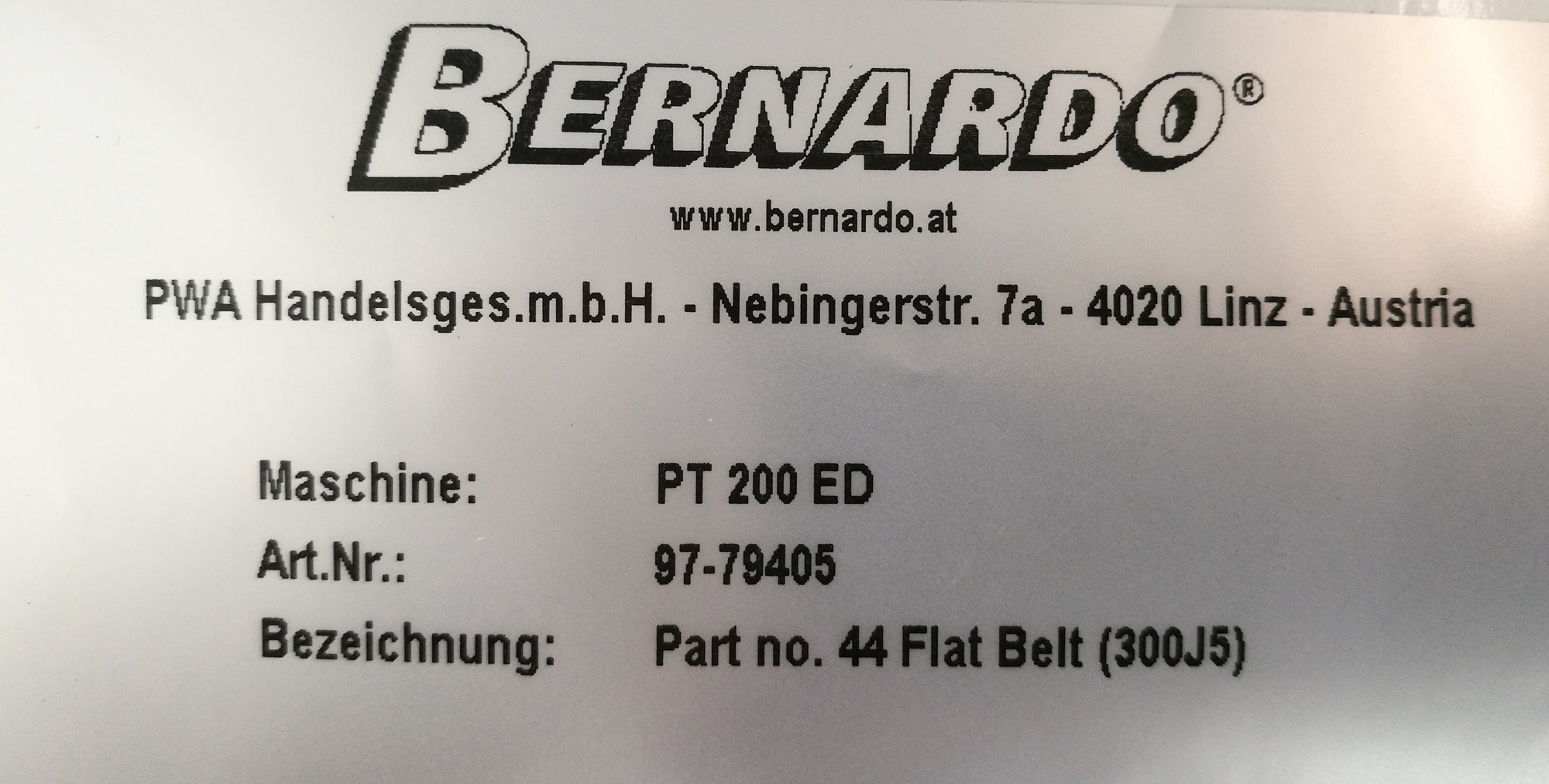 Kilerem til PT200 ED