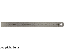 Limit rustfri Stållineal 150 mm