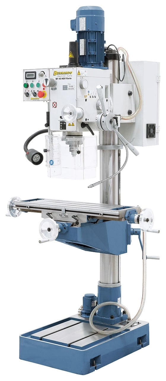 Bore- og fræsemaskine BF 45 HSV Vario - 3x400V