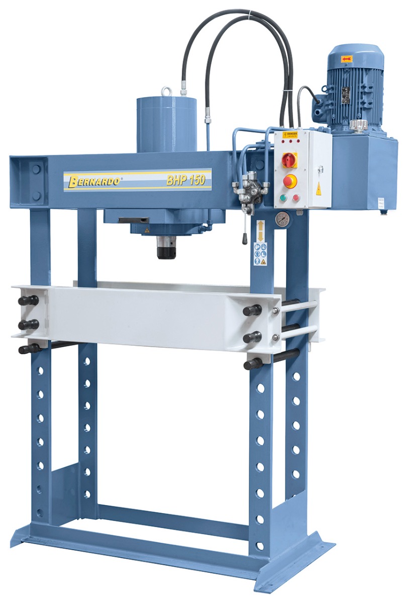 Hydr. værkstedspresse med flytbar cylinder BHP 150 *