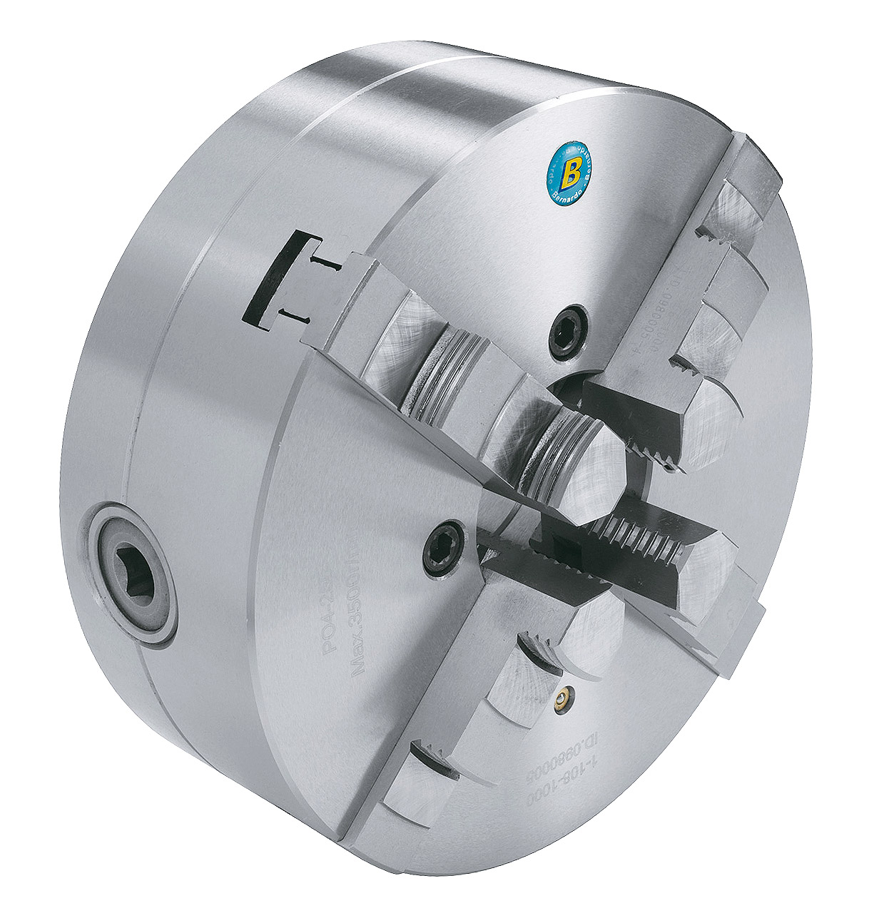 Centrerpatron 4-bakket PO-4 ø250 mm stål DIN 6350