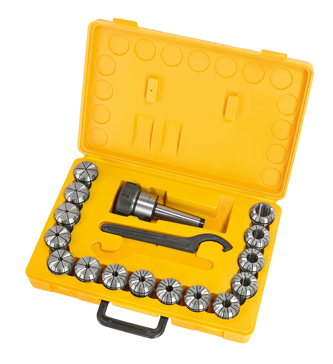 Spændetænger i sæt ER40, MK 3, 3 - 25 mm