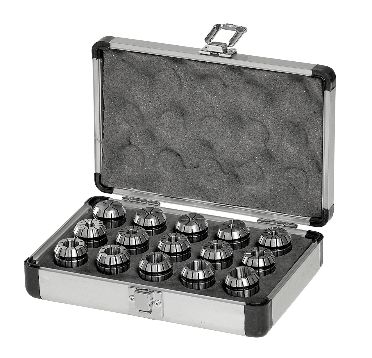 Spændetænger i sæt ER 32, 2 - 20 mm, 18-dele