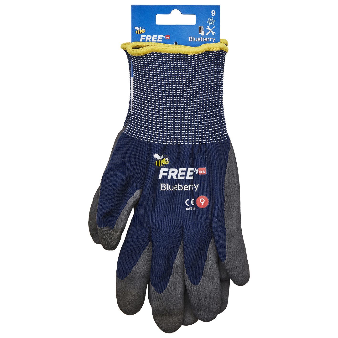 Blueberry montagehandske Str. 7