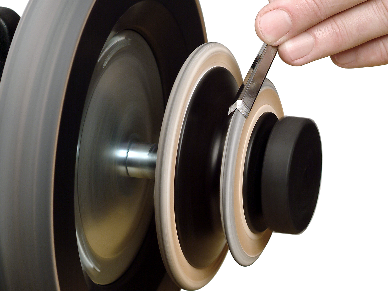 LA-120 Tormek Profileret Læderslibeskiver