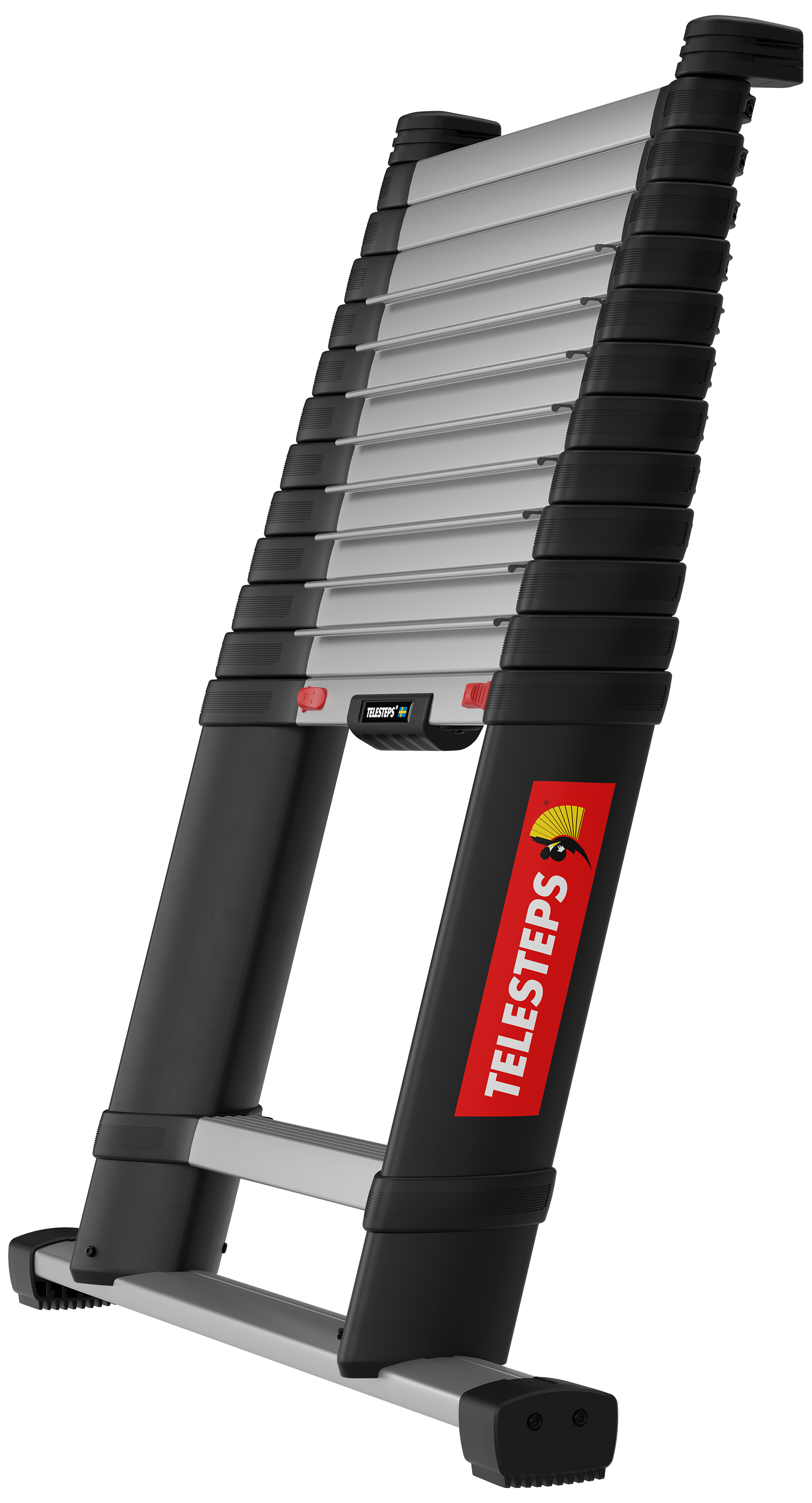 Telesteps Prime teleskopstige 4,1mtr m/fod