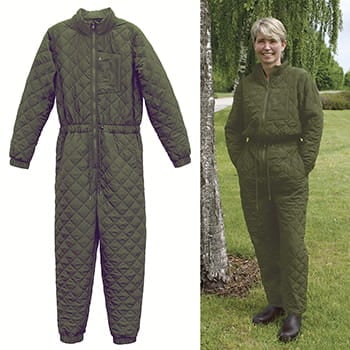 JUMPSUIT DAME GRØN XXXL