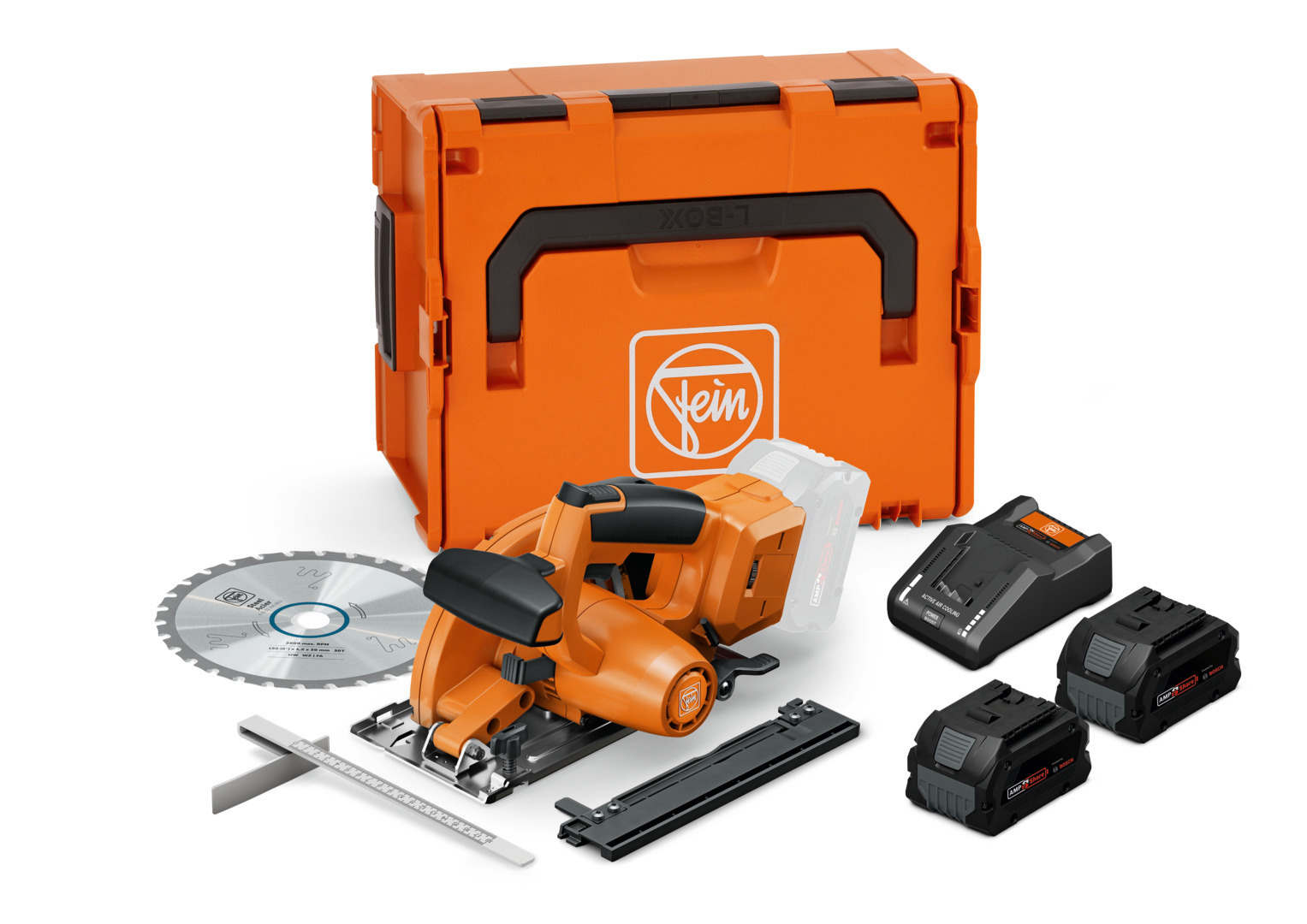 Akku rundsav til metal F-Iron Cut 57 AS 2 x 8 Ah batterier