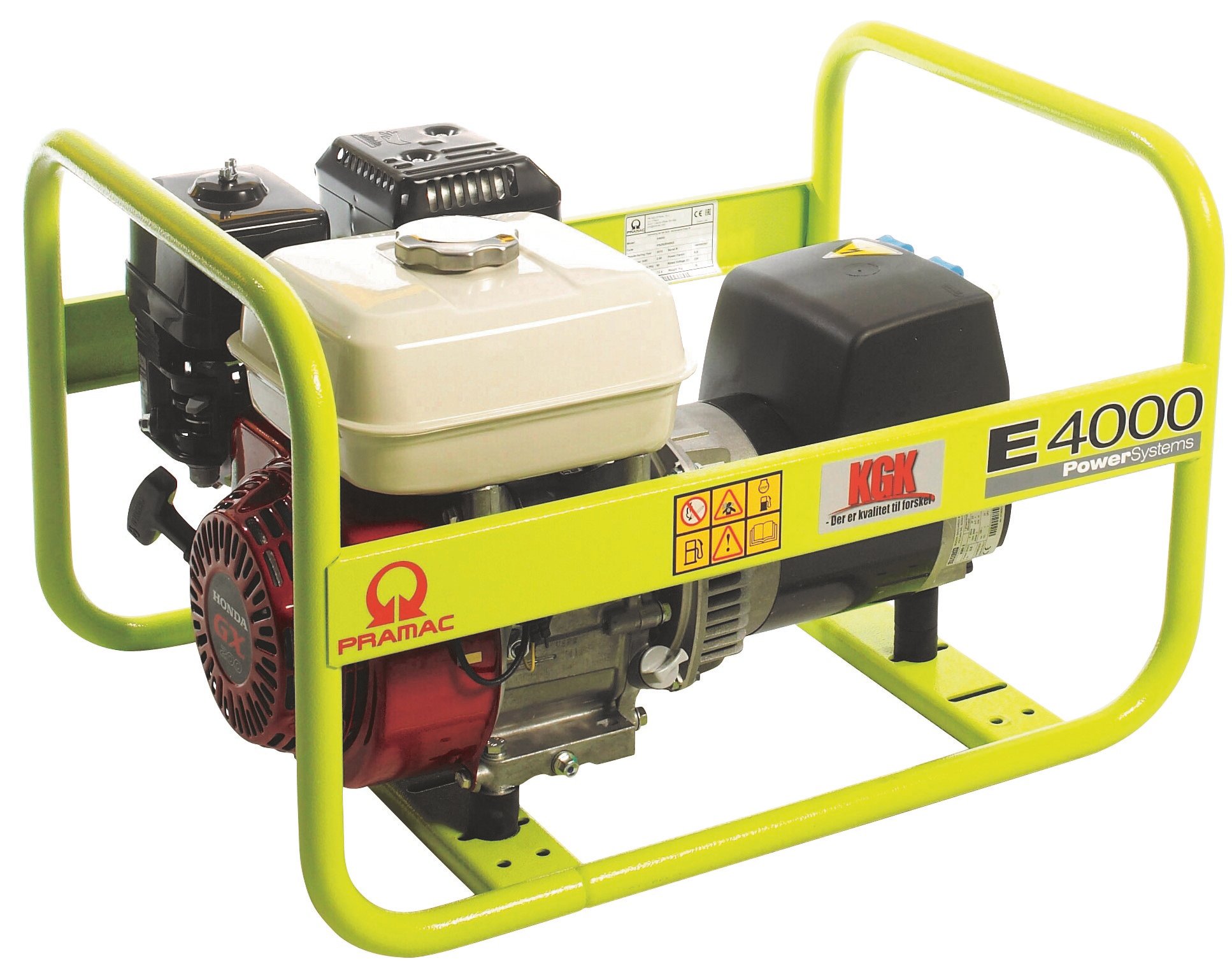 E4000 SHHPI Pramac generator - benzin 3,4kVa - 230V