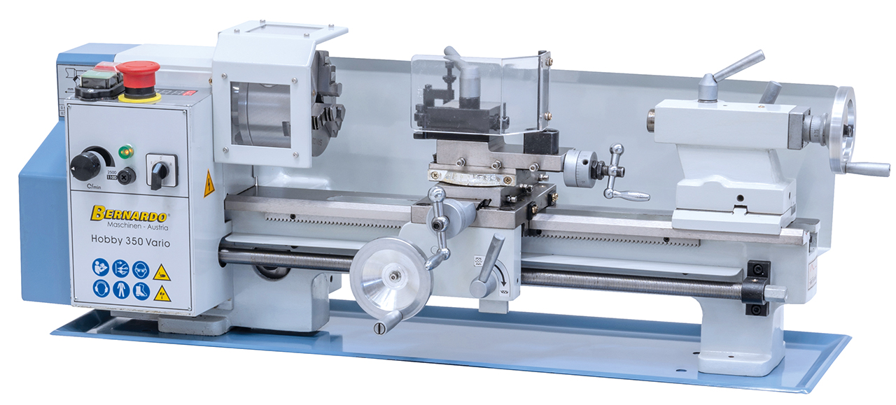 Metal drejebænk Hobby 350 Vario / 230 V