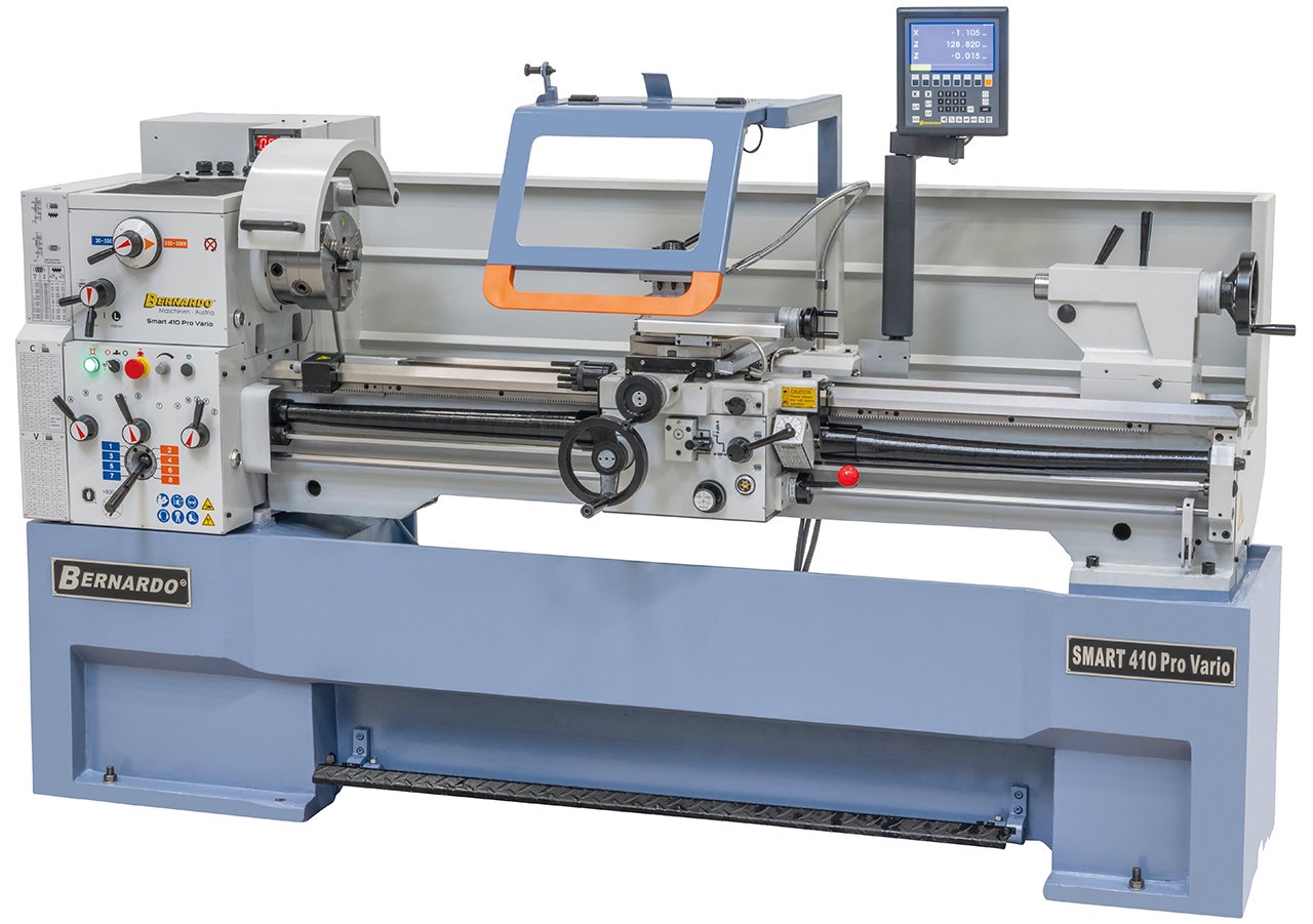 Metal drejebænk Smart 410 x 1000 Pro Vario inkl. 3-akset digitalt display