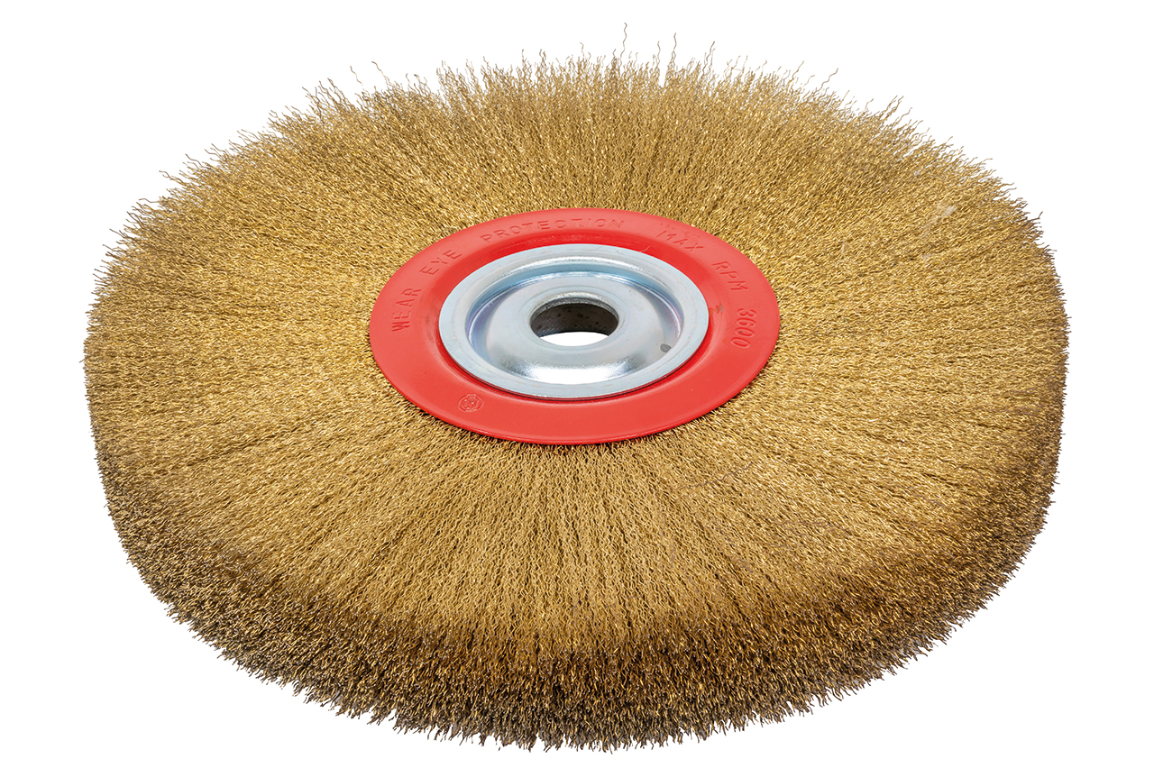 Rundbørste Ø 350 x 50 mm, Ø 30 mm