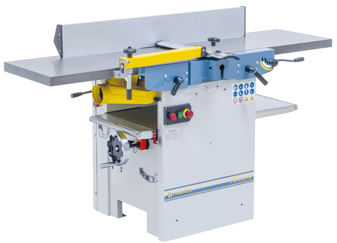 Afretter- og tykkelseshøvl FS 410 PS / 400 V, 3-fas med spiralkutter