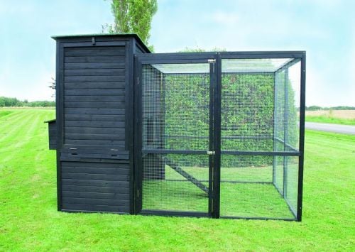 Hønsehus XL 6,2 m3 sort