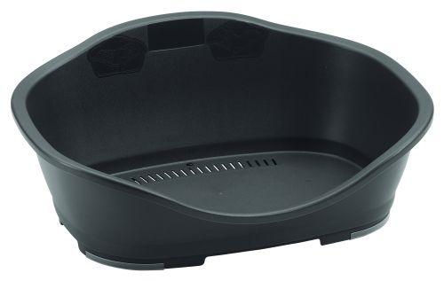 Hundeseng plast grå