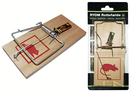 Rottefælde smæk træ 1 stk